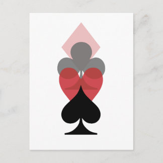 Poker Addict Postkarte