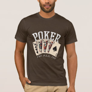 Poker-Angebot für Spieler T-Shirt