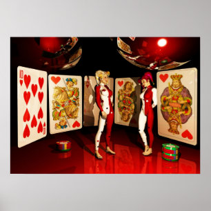 Poker Art Poster