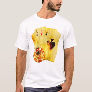 Poker auf T - Shirt