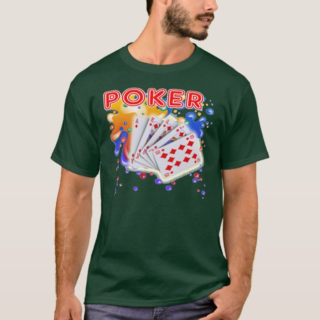 POKER-BLASEN T-Shirt (Vorderseite)