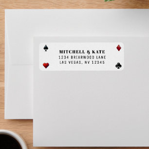 Poker Card Anzug Hochzeit
