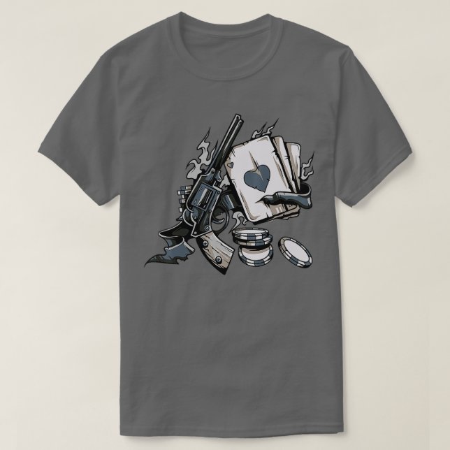 Poker Card Design  - 1  T-Shirt (Design vorne)