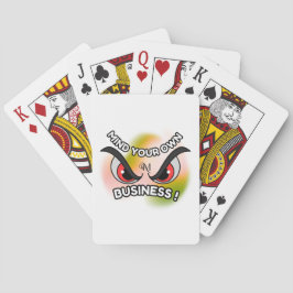 Poker Cards : Achten Sie auf Ihre eigenen (weißen) Spielkarten