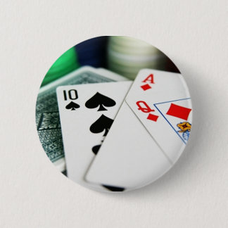 Poker Cards Button