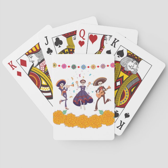 Poker Cards | Dia De Muertos Spielkarten (Rückseite)