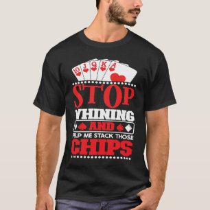 Poker Casino Poker Spieler Glücksspiel Roulette Ru T-Shirt