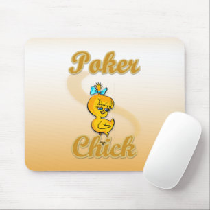 Poker Chick Mousepad