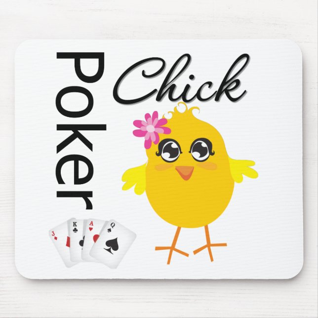 Poker Chick Mousepad (Vorne)