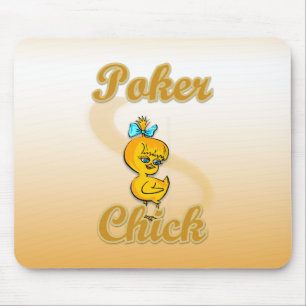 Poker Chick Mousepad