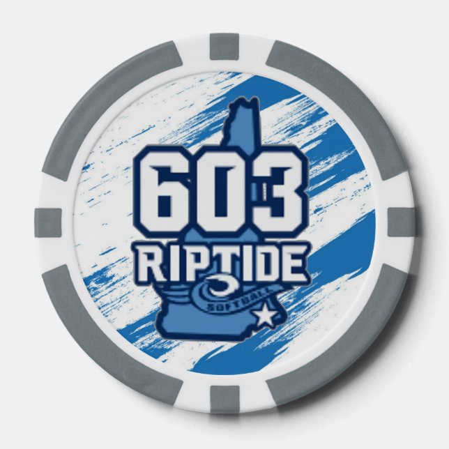 Poker-Chip "All in" Pokerchips (Vorderseite)