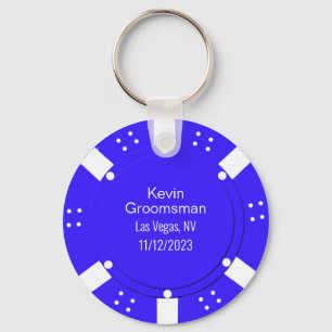 Poker Chip Casino Themenwelt Gastgeschenk Hochzeit Schlüsselanhänger