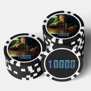 Poker-Chip für Boss 1000 Dollar Pokerchips