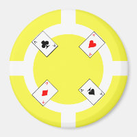 Poker-Chip - Gelb