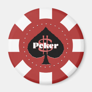 Poker Chip Magnet
