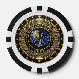 Poker-Chip - Racing Hearts And Healing Springs Pokerchips