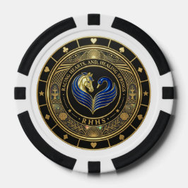 Poker-Chip - Racing Hearts und Healing Springs Pokerchips