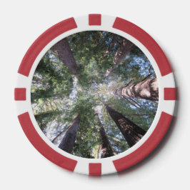 Poker-Chip Redwood baut das View-Design auf Pokerchips
