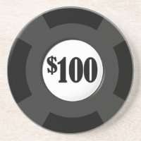 Poker-Chip-Untersetzer