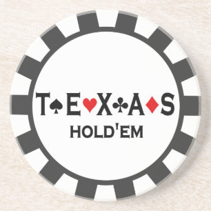 Poker-Chip-Untersetzer Texas Holdem Untersetzer