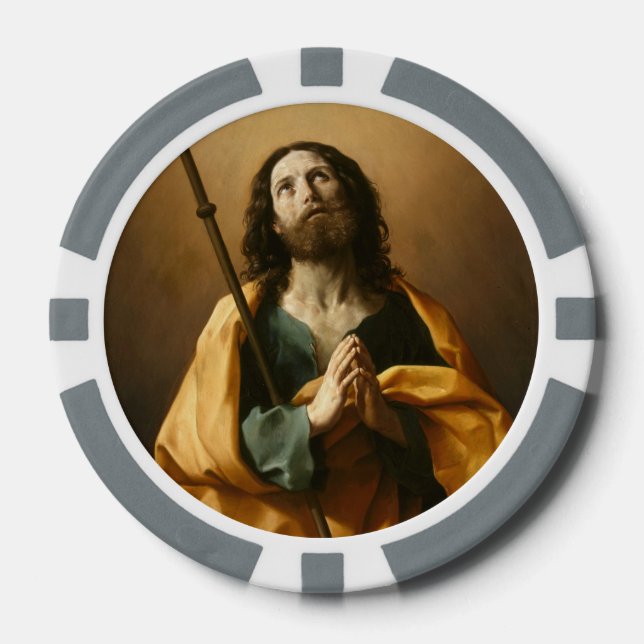 Poker-Chips des Typs "Saint James" Pokerchips (Vorderseite)
