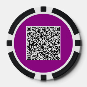 Poker-Chips für benutzerdefinierte QR-Code-Scan-In Pokerchips