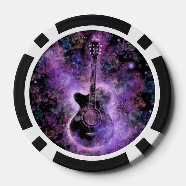 Poker-Chips für Gitarre Pokerchips (Rückseite)