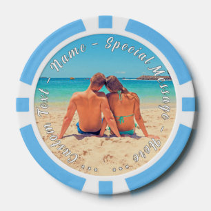 Poker-Chips mit Ihrem Foto - Benutzerdefinierten T Pokerchips