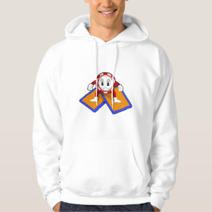 Poker-Chips mit Poker-Karten Hoodie