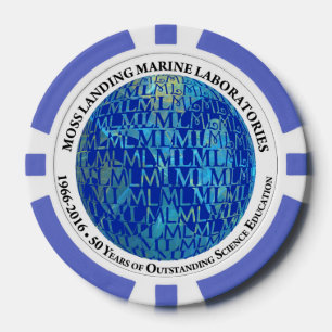 Poker Chips: MLML 50 Jahre (Globus) Pokerchips