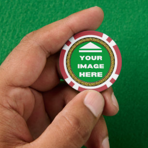 Poker-Chips - Personalisiert - Bild hinzufügen / T Pokerchips