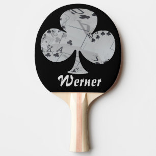 Poker Clubs Fügen Sie hier Ihren Namen ein, Tischtennis Schläger