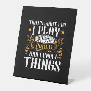 Poker, das spiele ich sockelschild