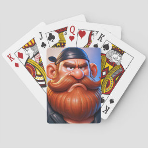 Poker Deck Tough Face Spielkarten