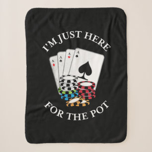 Poker, den ich gerade hier bin, um die Spitze zu e Sherpadecke