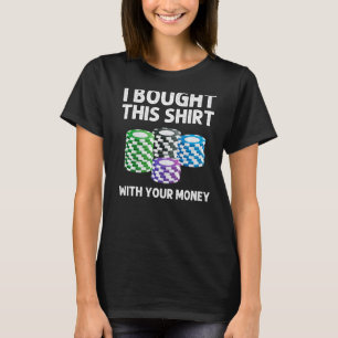 Poker Designs für Men Women Casino Card Game Playe T-Shirt