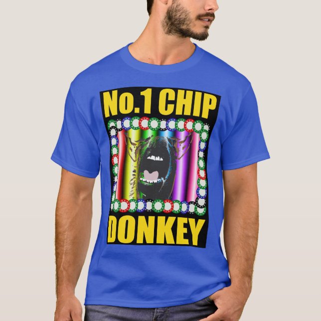 Poker Donkey - T - Shirt (Vorderseite)