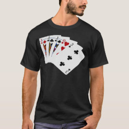 Poker - drei gleich - Jack T-Shirt