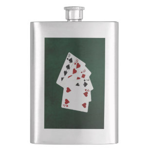 Poker - drei - neun flachmann