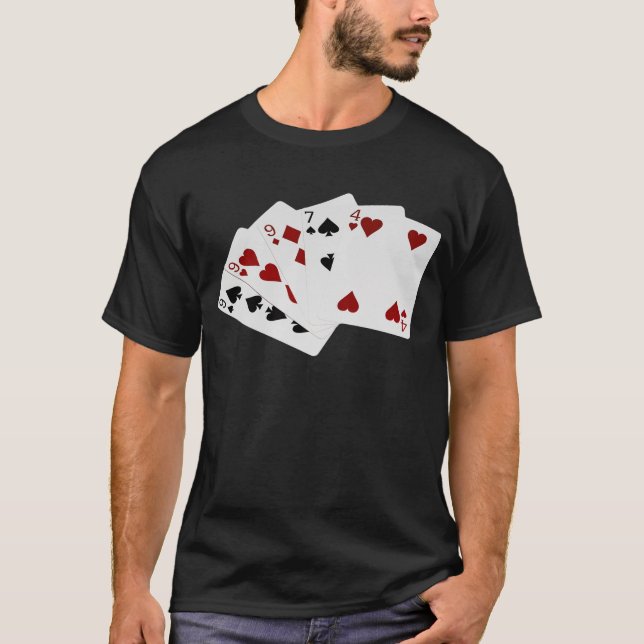 Poker - drei - neun T-Shirt (Vorderseite)