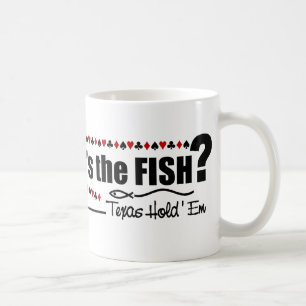 Poker-Fisch-Tasse 2 Tasse
