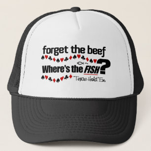Poker-Fischhut 1 Truckerkappe