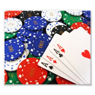 Poker Fotodruck