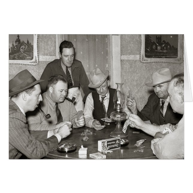 Poker Game, 1939 (Vorderseite (Horizontal))