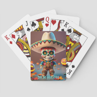 Poker game (cards) day of the dead spielkarten