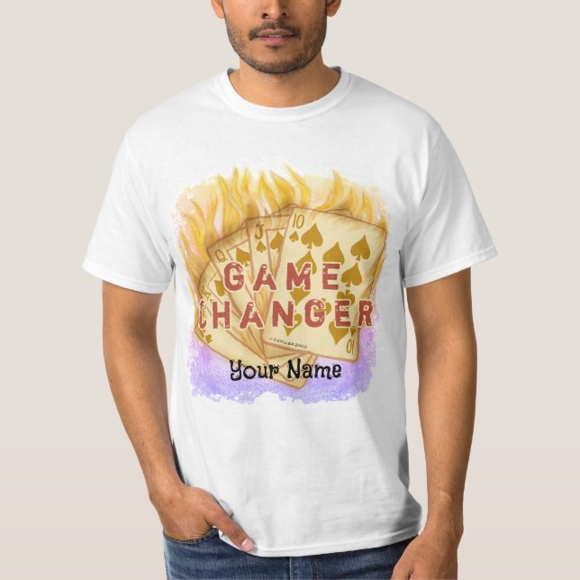 Poker Game Changer T-Shirt (Vorderseite)