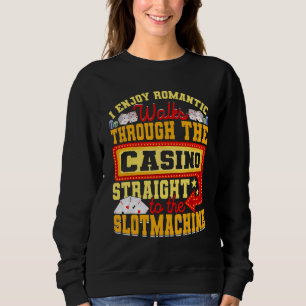 Poker Genießen romantische Spaziergänge durch das Sweatshirt