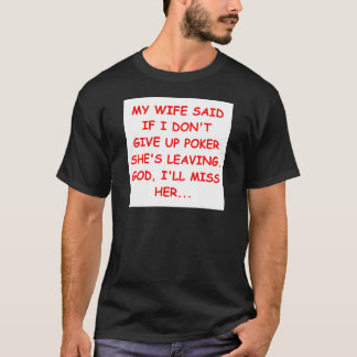 POKER-Geschenk-T - Shirts