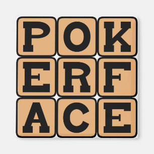 Poker-Gesicht, Gesichtsbläser Magnet