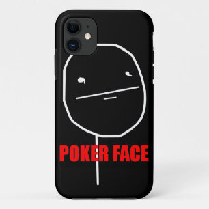 Poker-Gesicht - iPhone 5 schwarzer Kasten Case-Mate iPhone Hülle